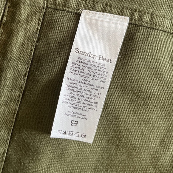 Aritzia Sunday Best Ranger Hooded Jacket In Olive Green  Size Small Utility - Picture 13 of 16